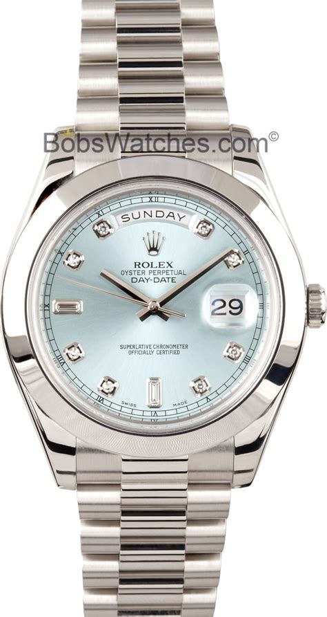 platinum rolex president ii|rolex presidential platinum diamond price.